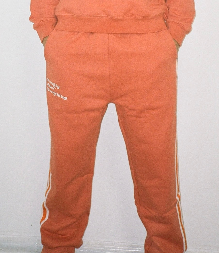 Cozy French Terry Vermilion Pants