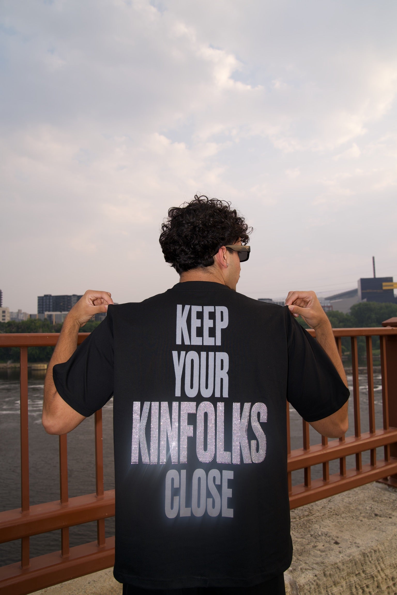 Black “KYKC” T Shirt