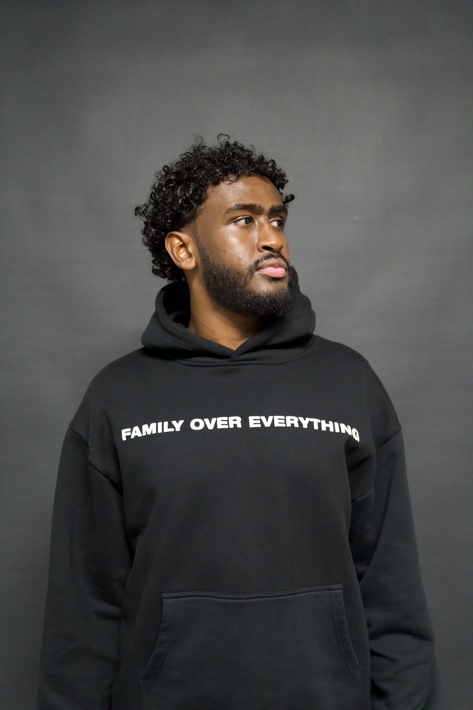 Black FOE Hoodie