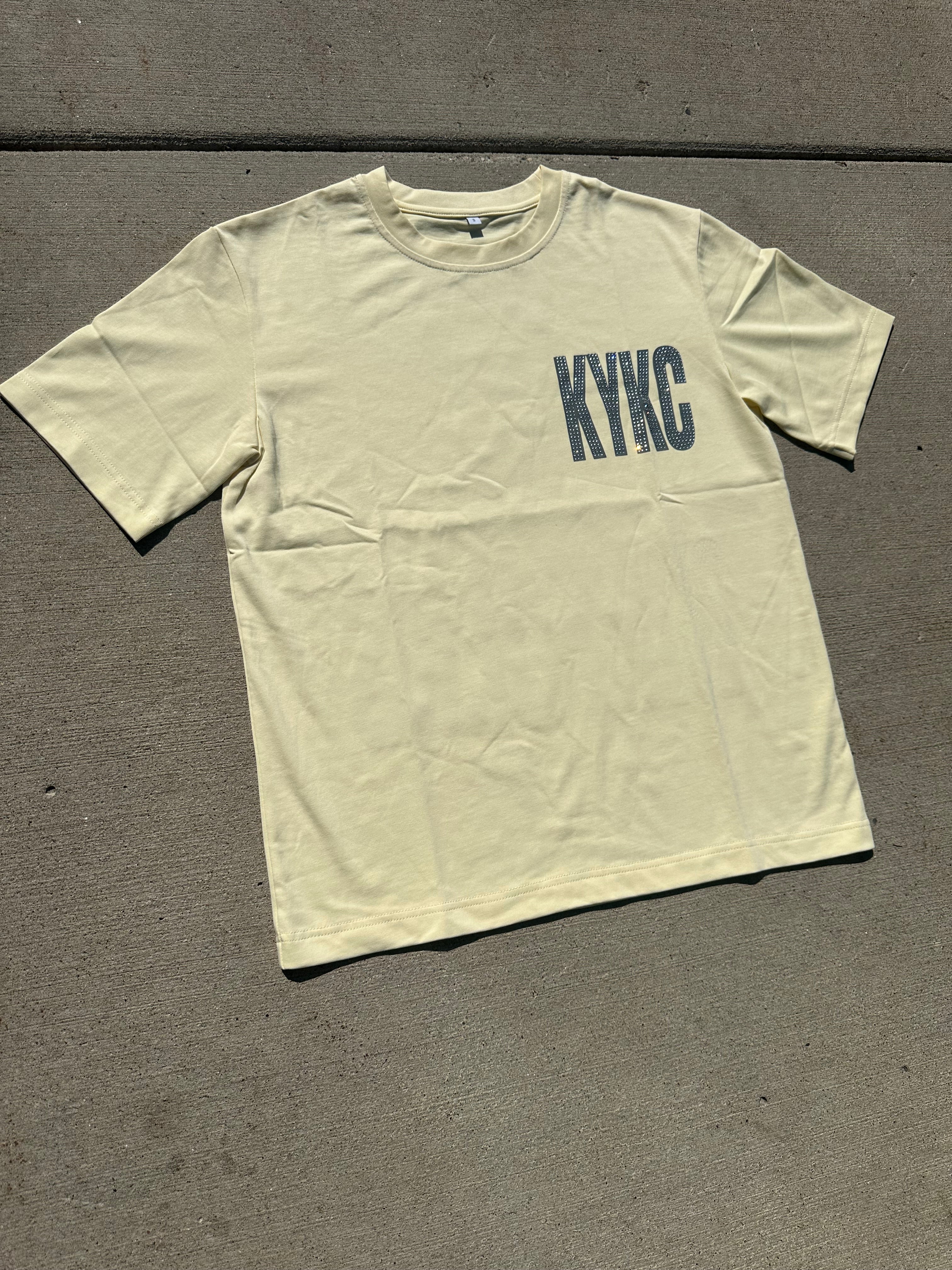 Creme “KYKC” T Shirt
