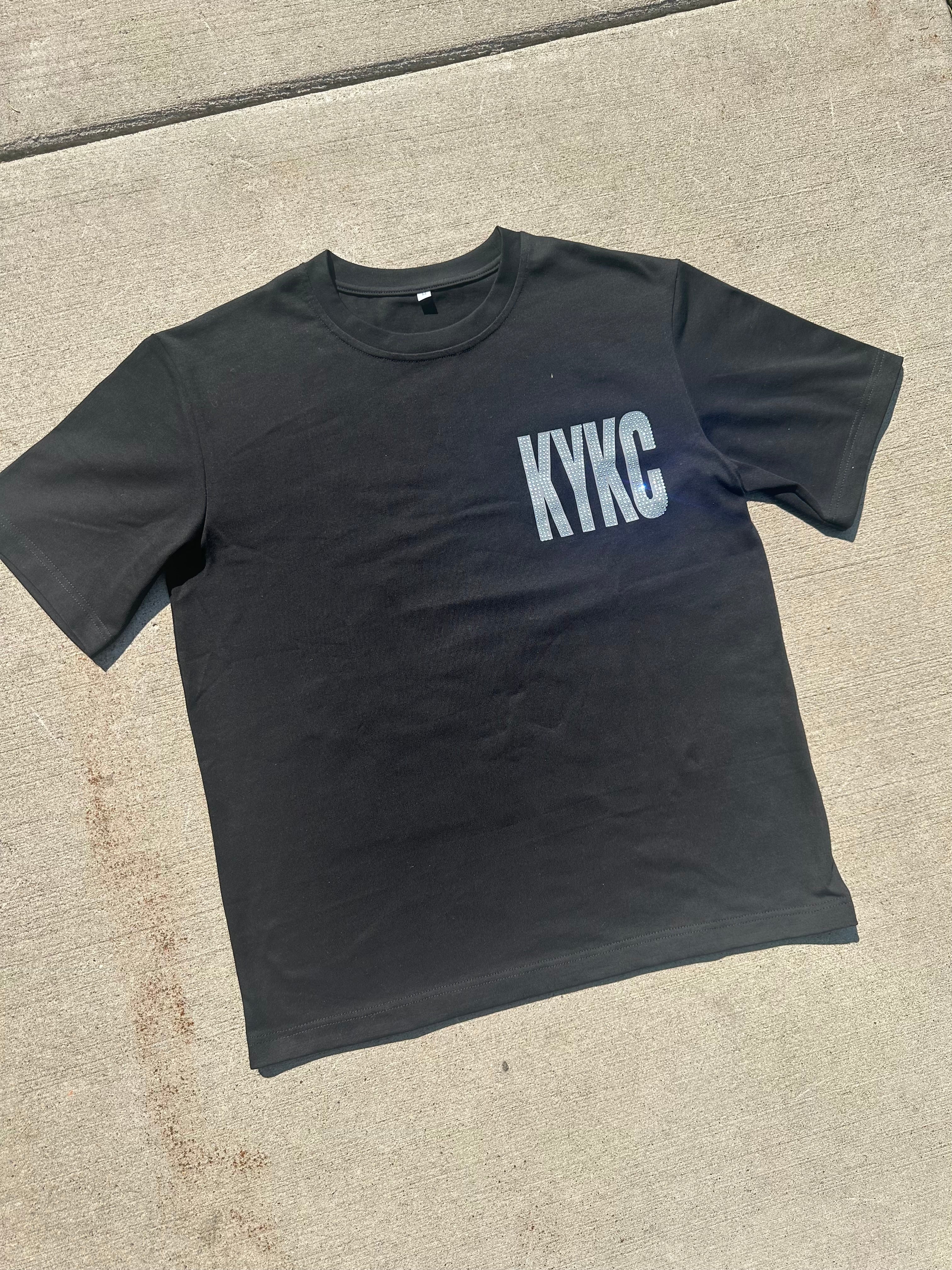 Black “KYKC” T Shirt