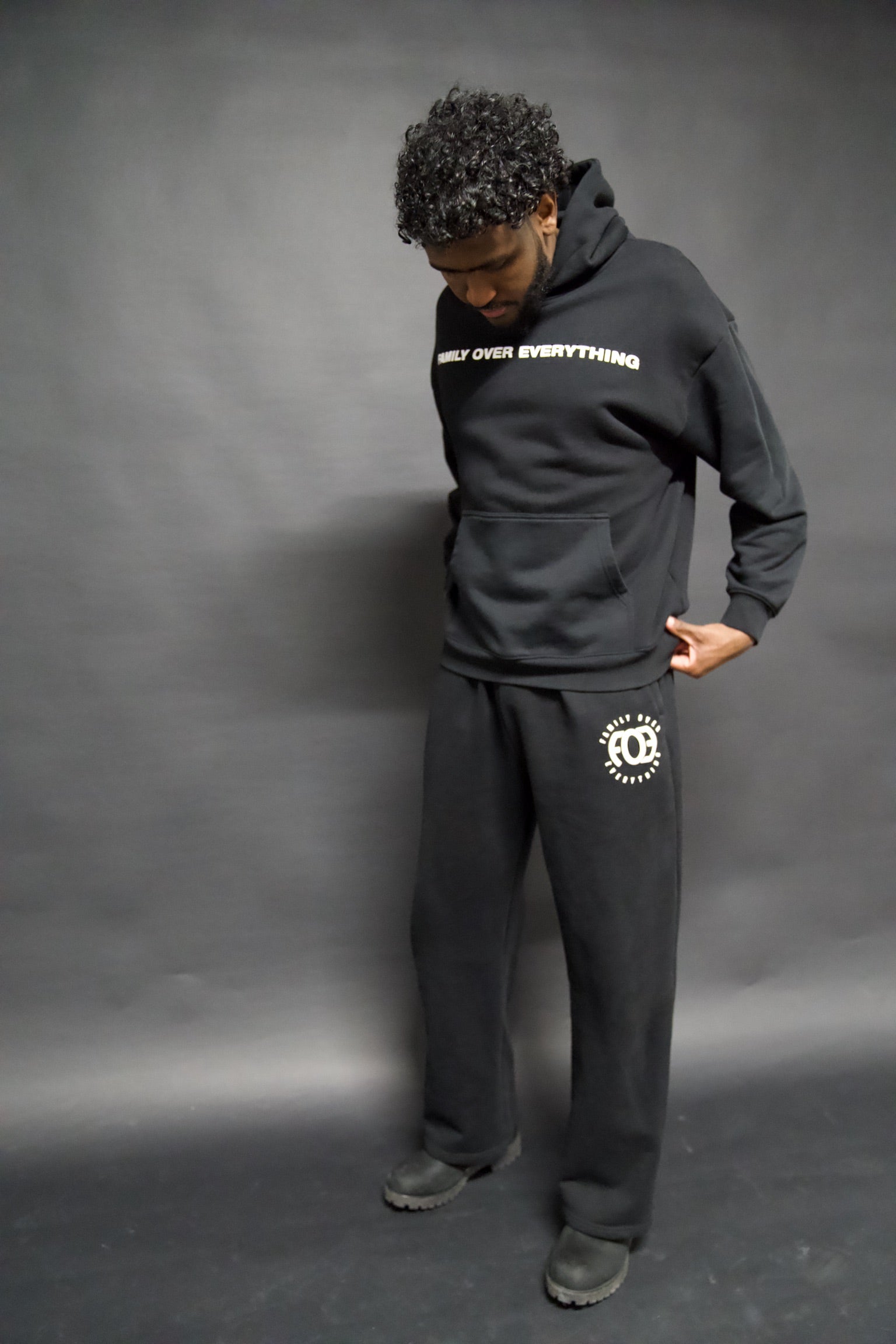 Black FOE Sweatpants