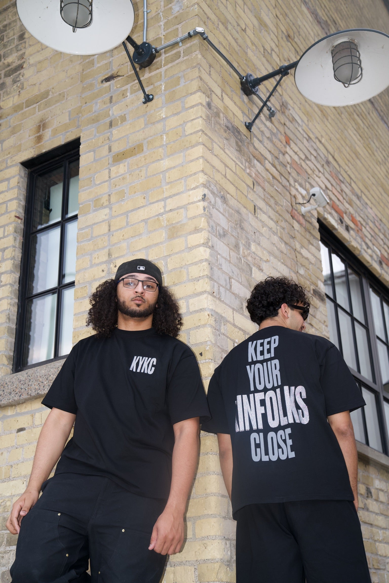 Black “KYKC” T Shirt