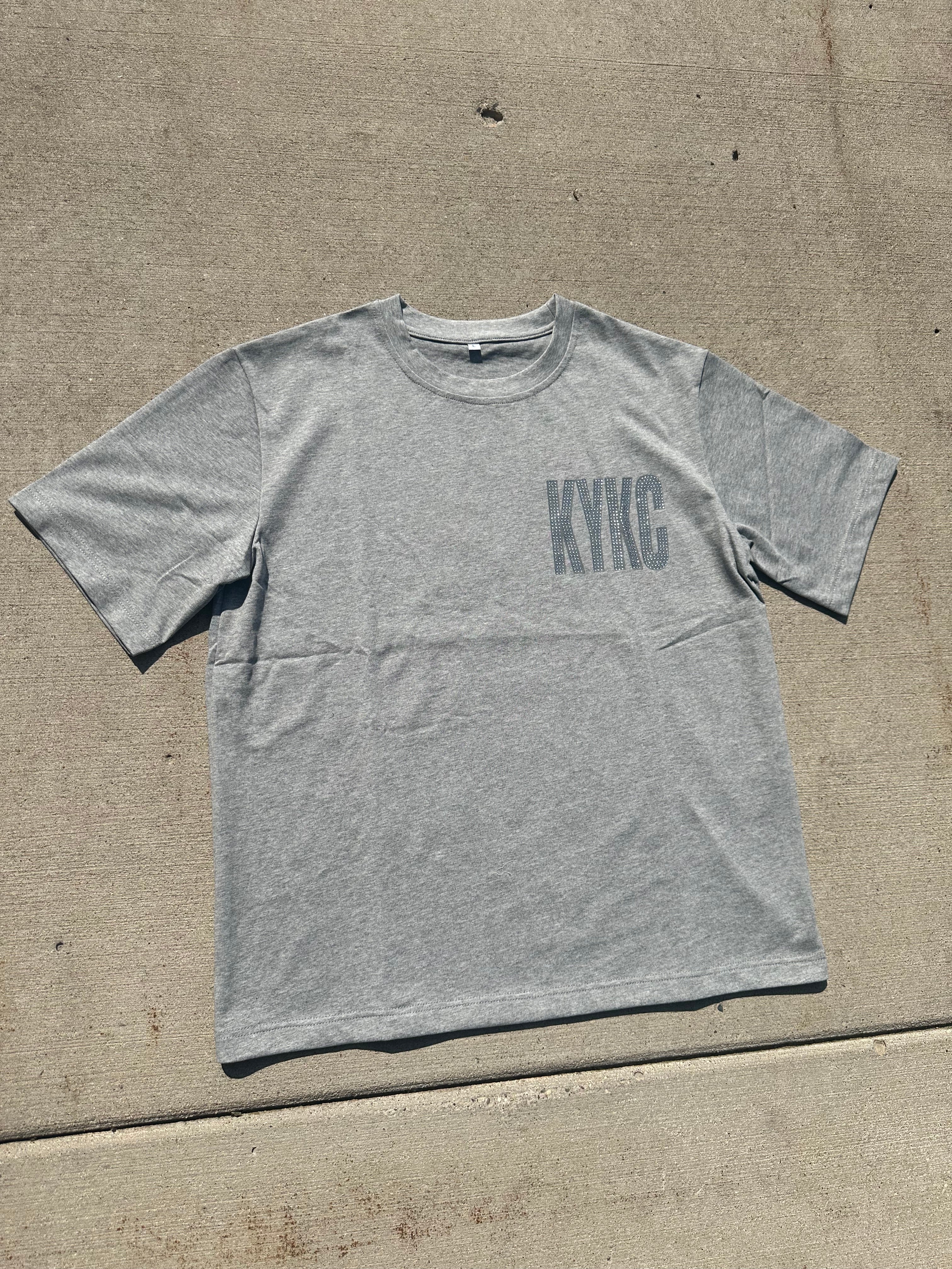 Gray “KYKC” T Shirt